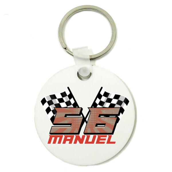 Classic Key Tag  - Round Key Ring Thumbnail