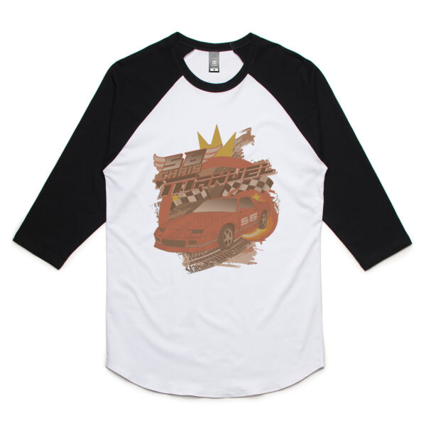 Classic Sleeved 56 - Mens Raglan Tee Thumbnail